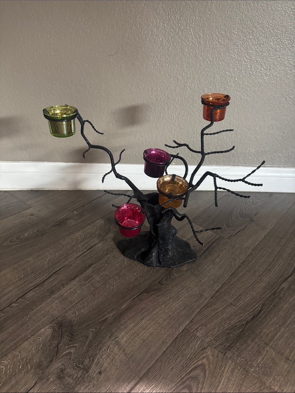 Multi-Color Branch Tea Light Holder - Home Accents